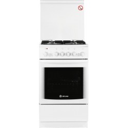 Комбинированная плита De Luxe 5040.20гэ (кр) Ч/Р (белый)