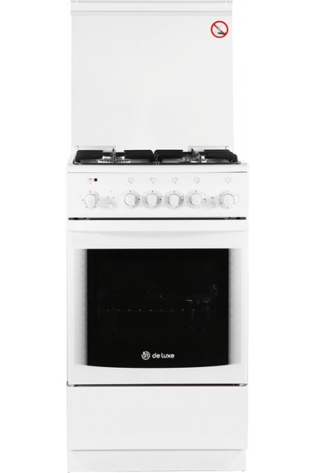 Комбинированная плита De Luxe 5040.20гэ (кр) Ч/Р (белый) 