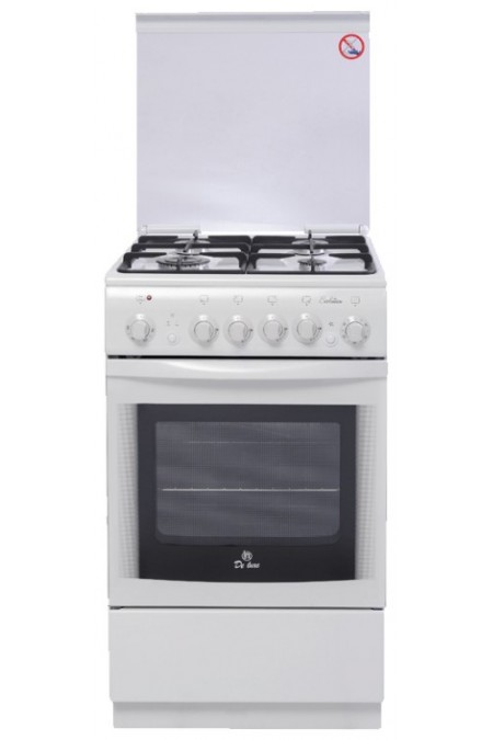 Комбинированная плита De Luxe 5040.20гэ (кр) Ч/Р (белый) 1