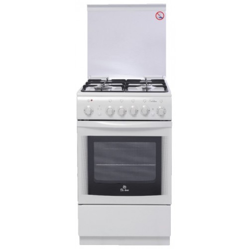 Комбинированная плита De Luxe 5040.20гэ (КР) Ч/Р (белый) 1