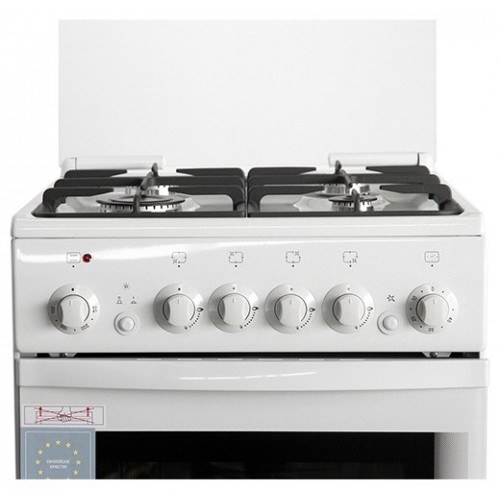 Комбинированная плита De Luxe 5040.20гэ (КР) Ч/Р (белый) 2