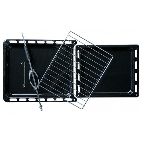 Комбинированная плита De Luxe 5040.20гэ (КР) Ч/Р (белый) 5