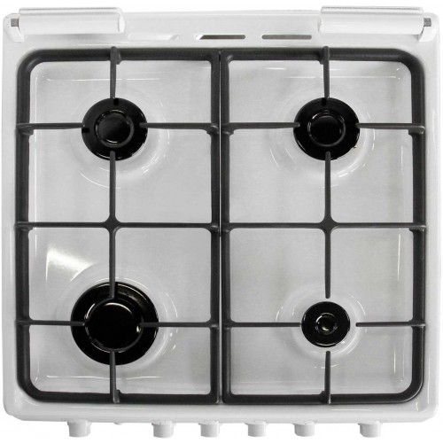 Комбинированная плита De Luxe 5040.20гэ (КР) Ч/Р (белый) 9