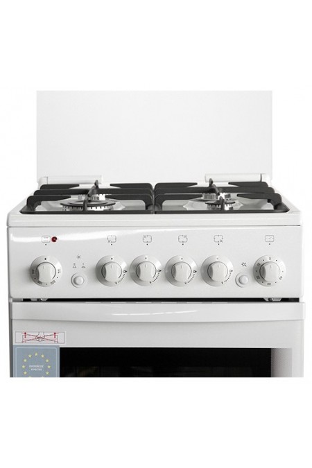 Комбинированная плита De Luxe 5040.20гэ (кр) (белый) 1