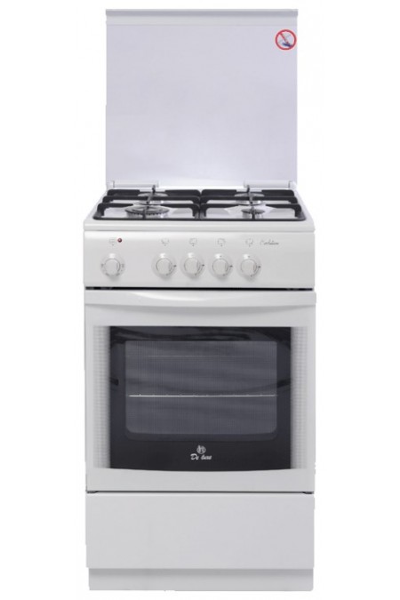 Комбинированная плита De Luxe 5040.21гэ (кр) (белый) 