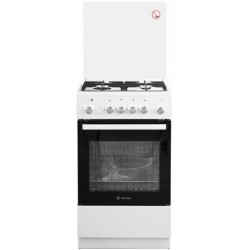 Комбинированная плита De Luxe 5040.41 ГЭ (кр) Ч/Р (белый)