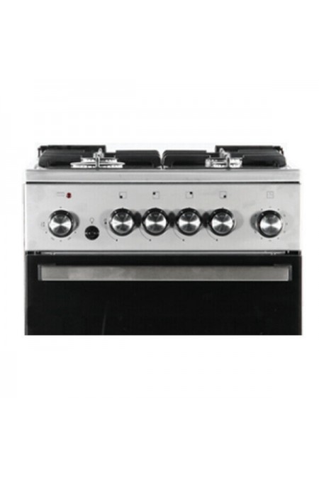 Комбинированная плита De Luxe 5040.41гэ(кр) Ч/Р-010 (нержавеющая сталь) 1