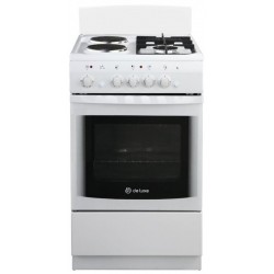 Комбинированная плита De Luxe 506022.03ГЭ (щ) Ч/Р-030 (белый)