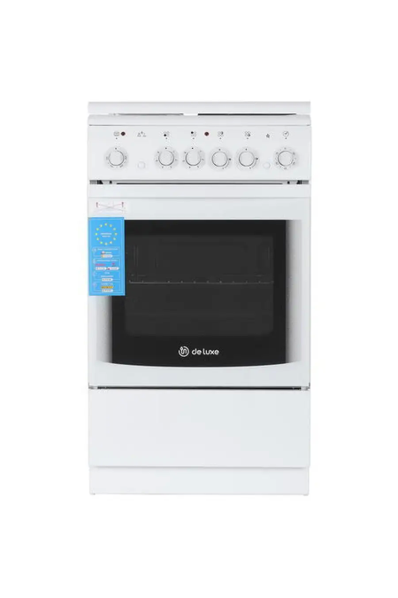 Комбинированная плита De Luxe 506022.05гэ (кр) Ч/Р-030 (белый) 1
