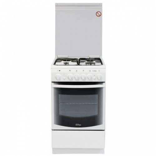 Комбинированная плита De Luxe 506031.00гэ (белый) 