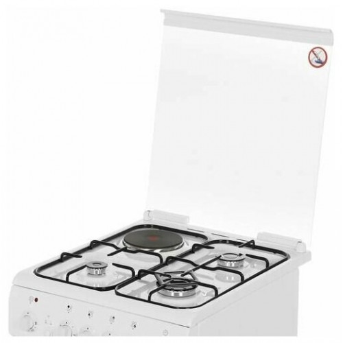 Комбинированная плита De Luxe 506031.00гэ (белый) 5