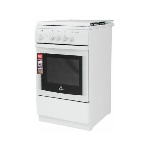 Комбинированная плита De Luxe 506031.01гэ (белый) 