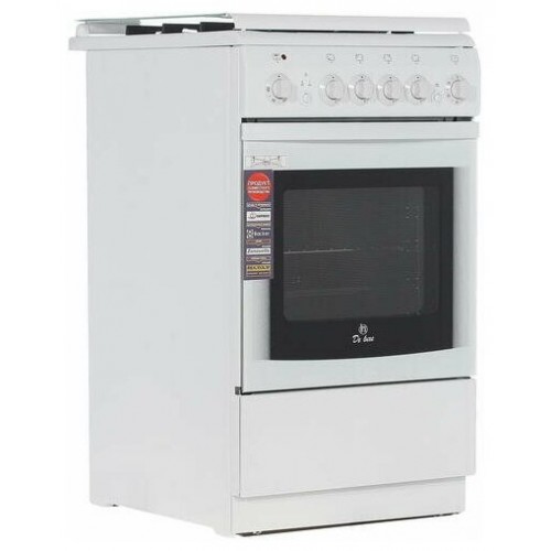 Комбинированная плита De Luxe 506040.00ГЭ (белый) 1