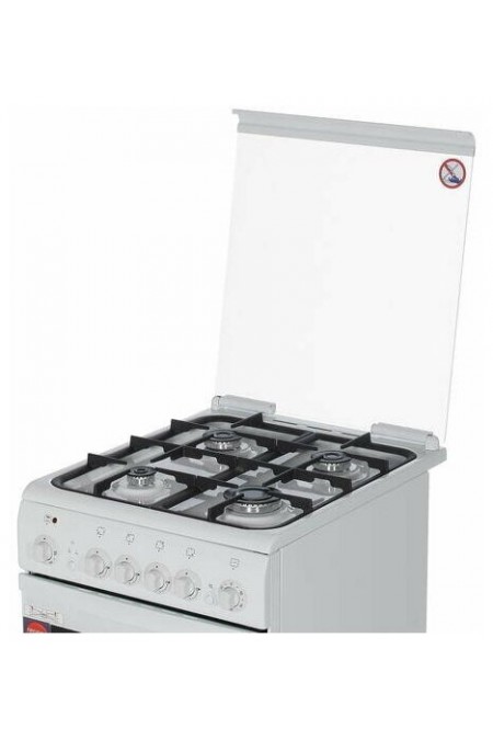 Комбинированная плита De Luxe 506040.00ГЭ (белый) 5