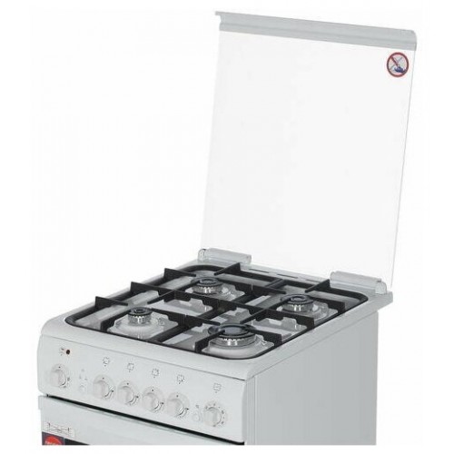 Комбинированная плита De Luxe 506040.00ГЭ (белый) 5