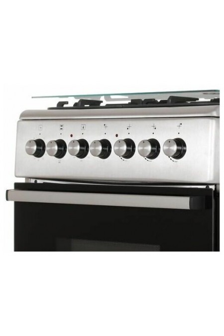 Комбинированная плита De Luxe 606031.00гэ-005 (кр) Ч/Р (нержавеющая сталь) 1