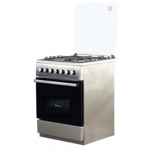 Комбинированная плита De Luxe 606031.00гэ-005 (кр) Ч/Р (нержавеющая сталь) 4