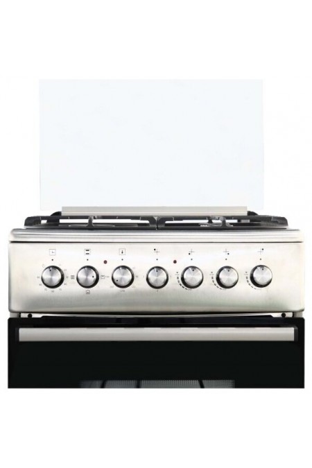 Комбинированная плита De Luxe 606031.00гэ-005 (кр) Ч/Р (нержавеющая сталь) 5