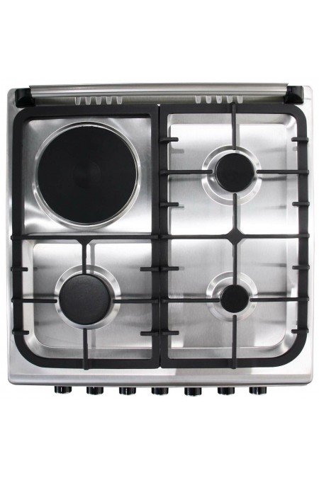 Комбинированная плита De Luxe 606031.00гэ-005 (кр) Ч/Р (нержавеющая сталь) 7