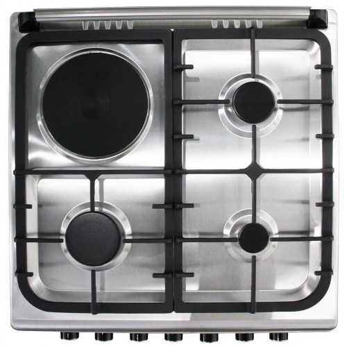 Комбинированная плита De Luxe 606031.00гэ-005 (кр) Ч/Р (нержавеющая сталь) 7