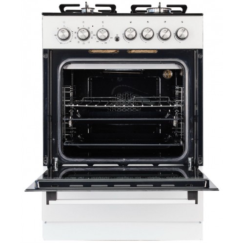 Комбинированная плита De Luxe 606040.00гэ-001 (кр) ЧР (белый) 2