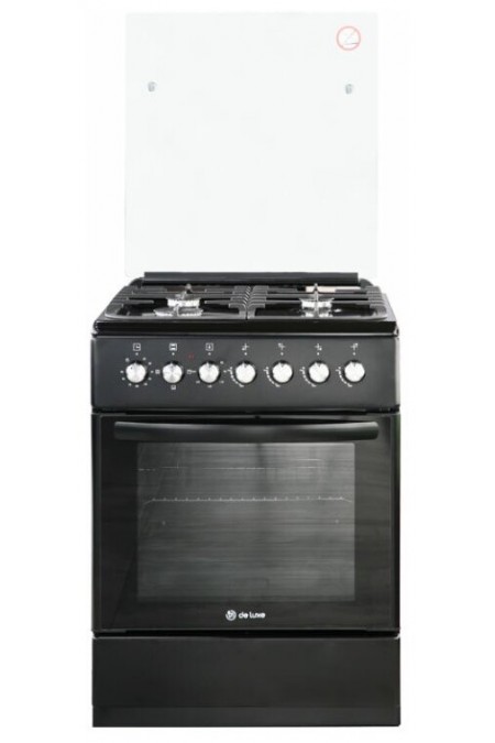 Комбинированная плита De Luxe 606040.00гэ-003 (кр) ЧР (черный) 