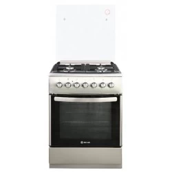 Комбинированная плита De luxe 606040.00гэ-005(кр) ЧР (нержавеющая сталь)