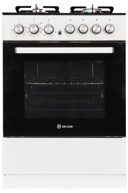 Комбинированная плита De Luxe 606040.00гэ (белый) 