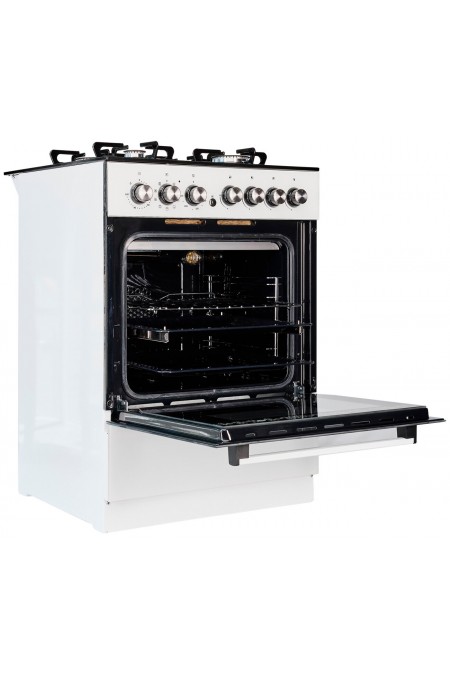 Комбинированная плита De Luxe 606040.00гэ (белый) 3