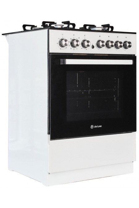 Комбинированная плита De Luxe 606040.01гэ (белый) 1