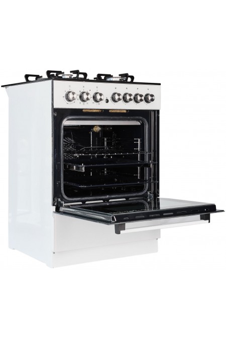 Комбинированная плита De Luxe 606040.01гэ (белый) 3