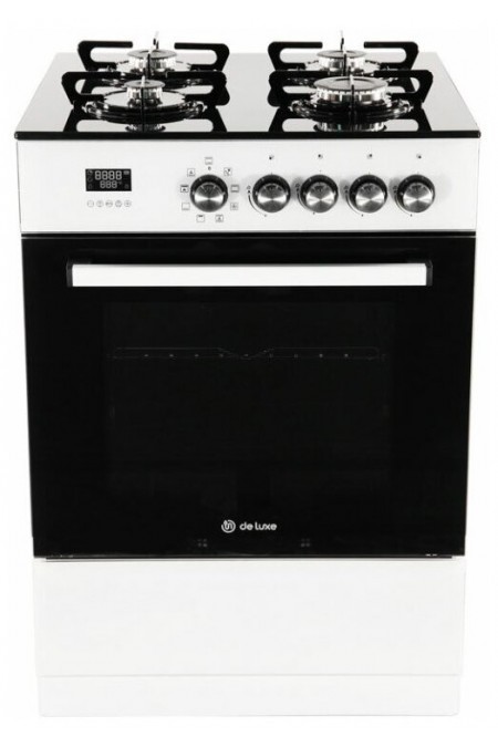 Комбинированная плита De Luxe 606040.02гэ (белый) 