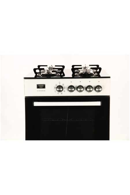 Комбинированная плита De Luxe 606040.02гэ (белый) 1