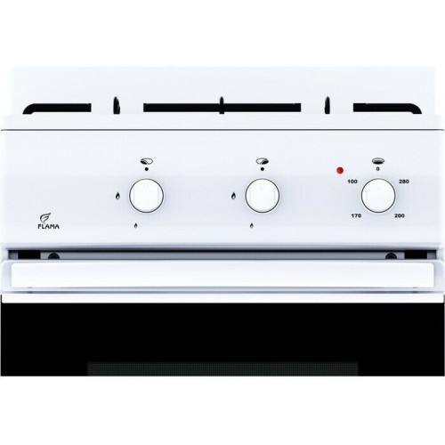 Комбинированная плита Flama CK 2202W (белый) 1