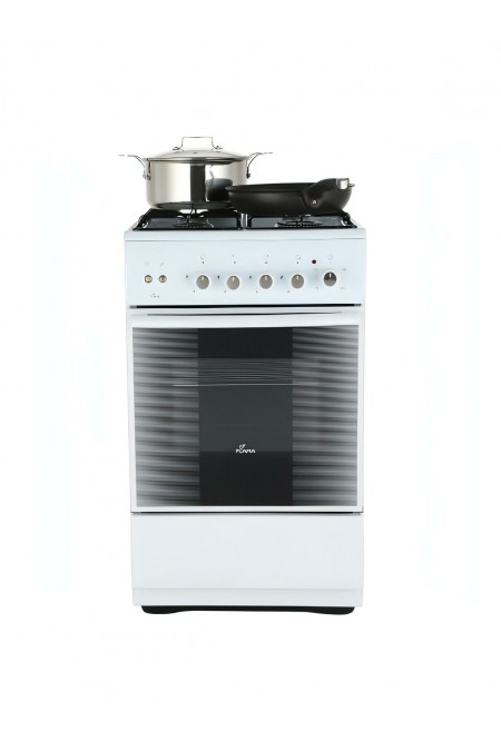 Комбинированная плита Flama FK 1426W (белый) 5