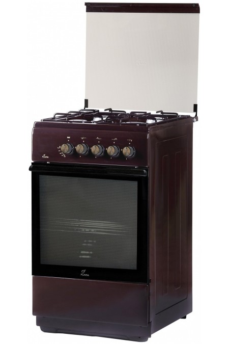 Комбинированная плита Flama L FK 1412B (коричневый) 4