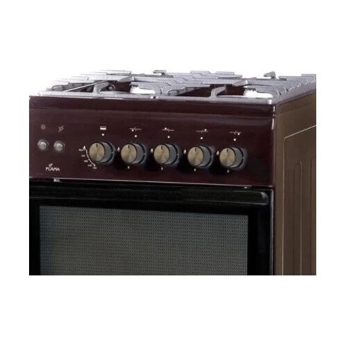 Комбинированная плита Flama L FK 1412B (коричневый) 5