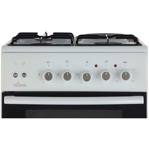 Комбинированная плита Flama L RK 23-126W (белый) 6