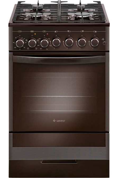 Комбинированная плита Gefest 5502-02 0045 (коричневый) 