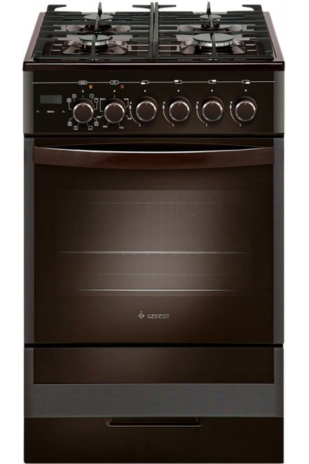 Комбинированная плита Gefest 5502-03 0045 (коричневый) 