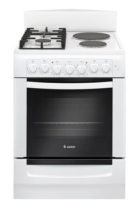 Комбинированная плита Gefest 6112-02 0112 (белый) 