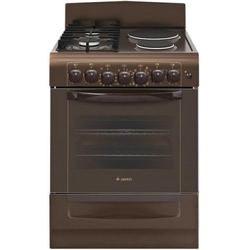 Комбинированная плита Gefest 6112-02 0137 (коричневый) 