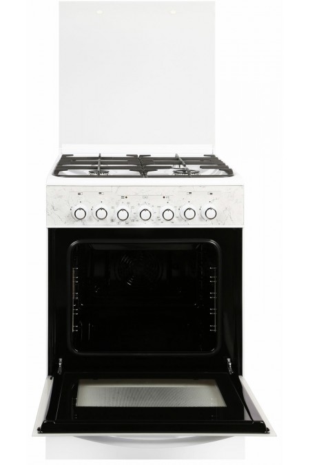 Комбинированная плита Gefest 6302-03 0052 (белый с рисунком мрамор) 2