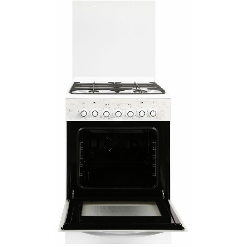 Комбинированная плита Gefest 6302-03 0052 (белый с рисунком мрамор) 2