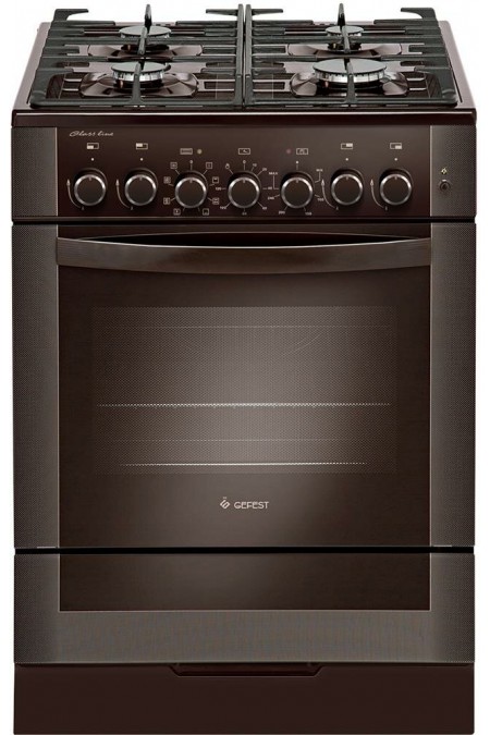 Комбинированная плита Gefest 6502-03 0030 (коричневый) 