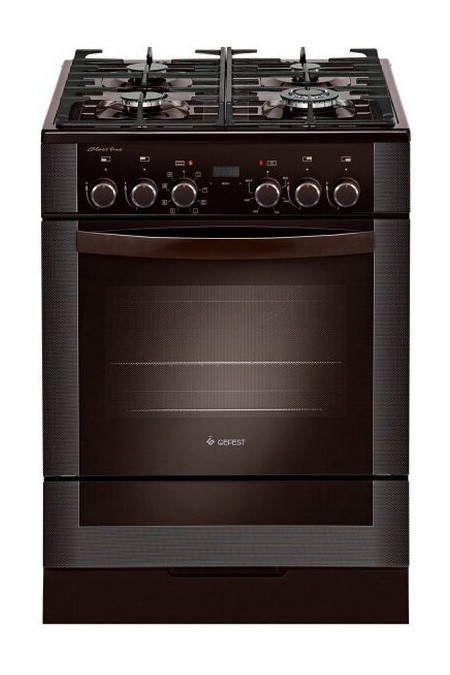 Комбинированная плита Gefest 6502-03 0245 (коричневый) 