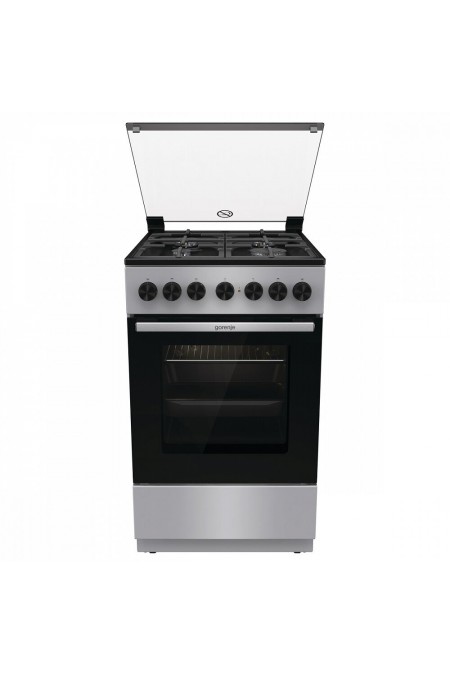 Комбинированная плита Gorenje GK5B44SF (серебристый) 