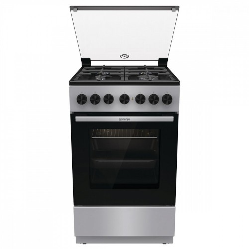 Комбинированная плита Gorenje GK5B44SF (серебристый) 