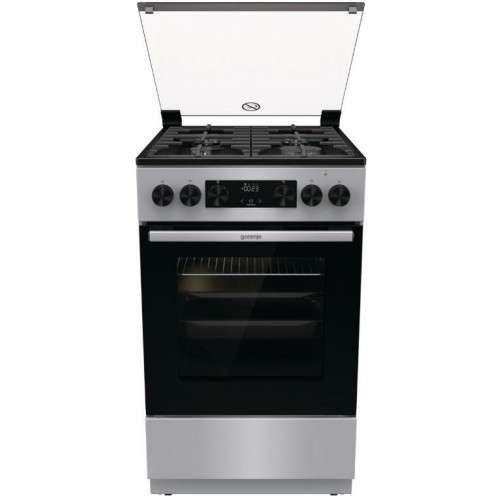 Комбинированная плита Gorenje GK5C41SF (нержавеющая сталь) 