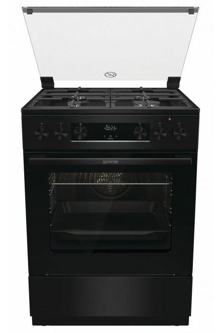 Комбинированная плита Gorenje GK6C44BF (черный) 